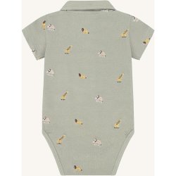 Hust &amp; Claire - SS Body polo m/dyr Gr�n