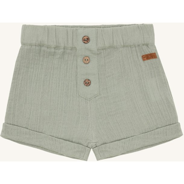 Hust &amp; Claire - Shorts Muslin Gr�n