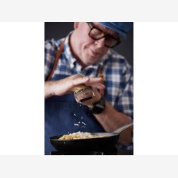 HOLM - Stegepande Sort 28cm.