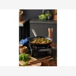 HOLM - Stegepande Sort 28cm.