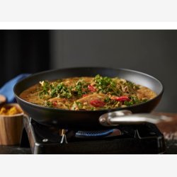 HOLM - Stegepande Sort 28cm.