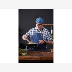 HOLM - Stegepande Sort 28cm.