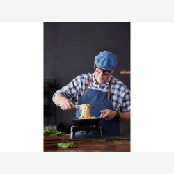 HOLM - Stegepande Sort 28cm.