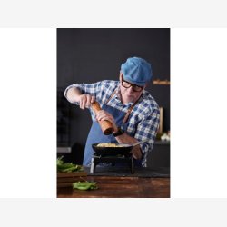 HOLM - Stegepande Sort 28cm.