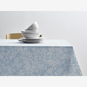 Sdahl - Mimosa Akryldug m. antislip 140 cm Blomstret Bl Pris pr M.