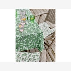 Sdahl - Mimosa Akryldug m. antislip B:140 cm Blomstret Grn Pris pr M.