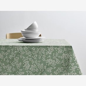 Sdahl - Mimosa Akryldug m. antislip B:140 cm Blomstret Grn Pris pr M.