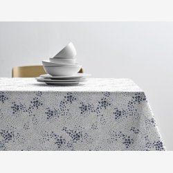 Sdahl - Viola Akryldug m. antislip B:140 cm Blomstret Bl Pris pr M.