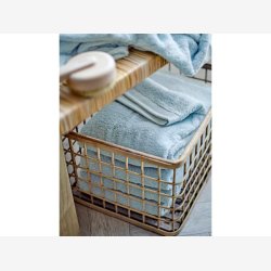 Sdahl - organic Comfort organic Hndklde 70 x 140 cm Linen blue