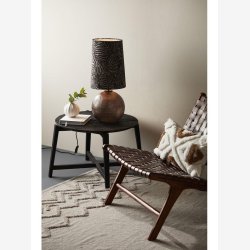 PR HOME - Jonna lampefod, brun, 32 cm