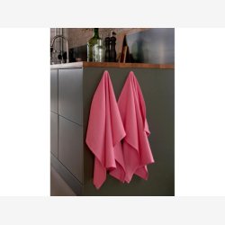 Bastian Tekstiler - Diamond Viskestykke 70 x 50 cm Bubblegum