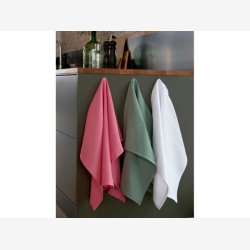 Bastian Tekstiler - Diamond Viskestykke 70 x 50 cm Bubblegum