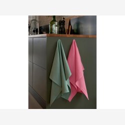 Bastian Tekstiler - Diamond Viskestykke 70 x 50 cm Bubblegum