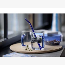 Lyngby glas - Torino glaskrus 40 cl. 2 stk. bl�