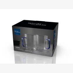 Lyngby glas - Torino glaskrus 40 cl. 2 stk. bl�