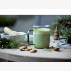 Lyngby glas - Torino glaskrus 40 cl 2 stk. gr�n