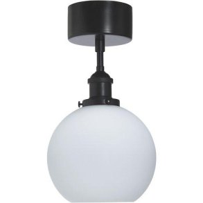 PR HOME - Omega Loftlampe, Sort, 20cm.