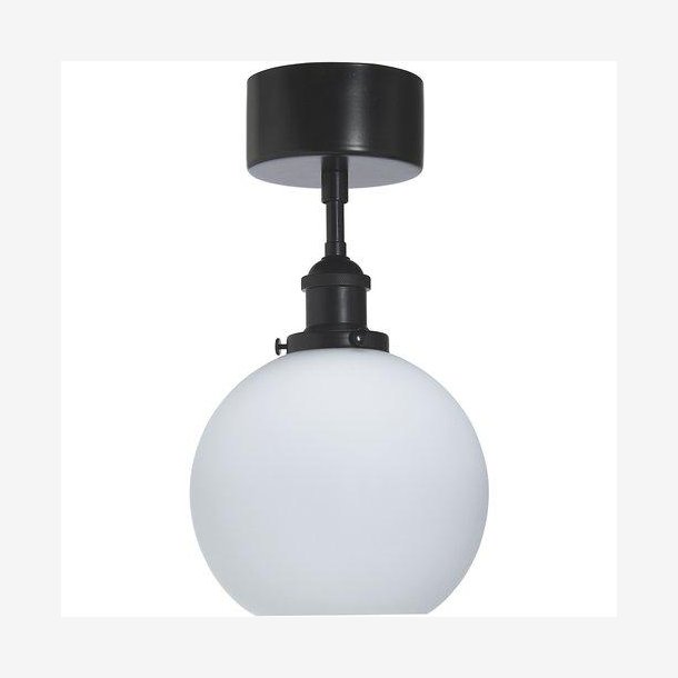 PR HOME - Omega Loftlampe, Sort, 20cm.