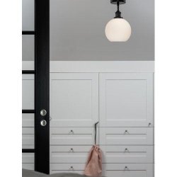 PR HOME - Omega Loftlampe, Sort, 20cm.