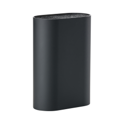 ZONE - Knivblok Singles Sort D:9 B:17 H:24 cm.