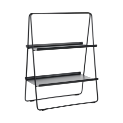 ZONE - Metal A-reol sort H: 58cm. 