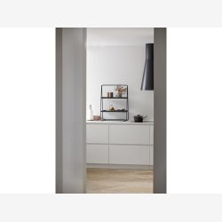 ZONE - Metal A-reol sort H: 58cm. 