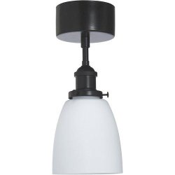 PR HOME - ROCK Loftlampe, Sort, 14cm.