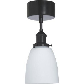 PR HOME - ROCK Loftlampe, Sort, 14cm.