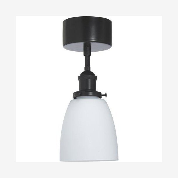 PR HOME - ROCK Loftlampe, Sort, 14cm.