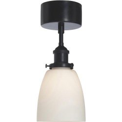 PR HOME - ROCK Loftlampe, Sort, 14cm.