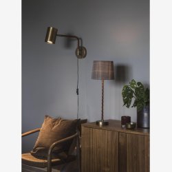 PR HOME - Nora lampefod, messing, 46 cm