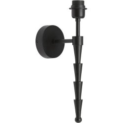 PR HOME - Chloe Vglampe, Mat Sort, 38cm.