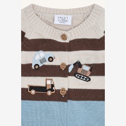 Hust &amp; Claire - Strik Cardigan m. K�ret�jer