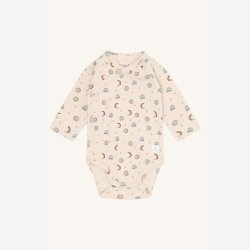 Hust &amp; Claire - Bodystock m. M�ner og Planeter - Lysebl�