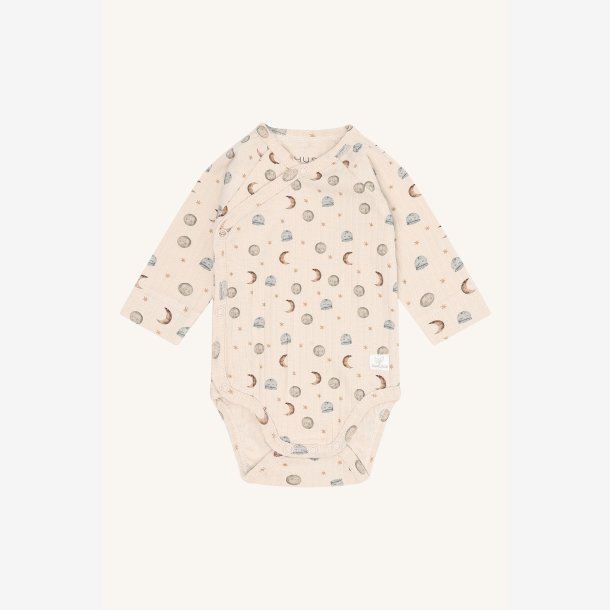 Hust &amp; Claire - Bodystock m. M�ner og Planeter - Lysebl�