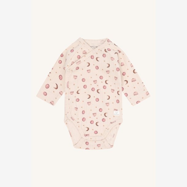 Hust &amp; Claire - Bodystock m. M�ner og Planeter - Rosa