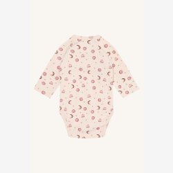 Hust &amp; Claire - Bodystock m. M�ner og Planeter - Rosa