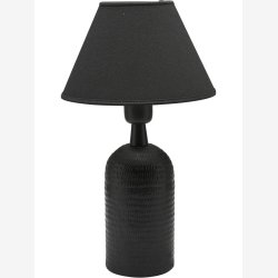 PR HOME - Riley lampefod, mat sort, 28 cm