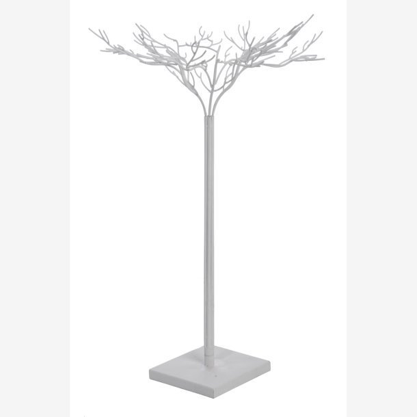 J-Line - Dekorationstr i metal Hvid H: 180 B: 140 cm. 