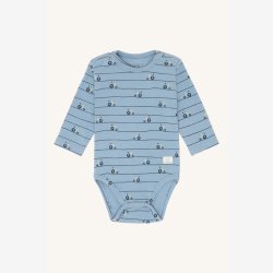 Hust &amp; Claire - Bodystock m. Traktorprint - Bl�