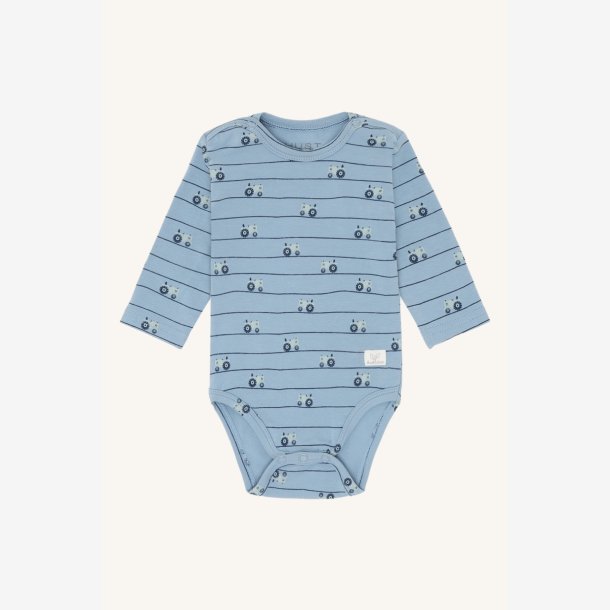 Hust &amp; Claire - Bodystock m. Traktorprint - Bl�