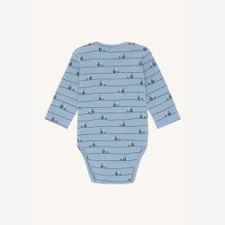 Hust &amp; Claire - Bodystock m. Traktorprint - Bl�