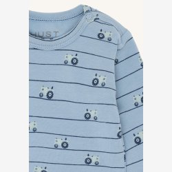 Hust &amp; Claire - Bodystock m. Traktorprint - Bl�