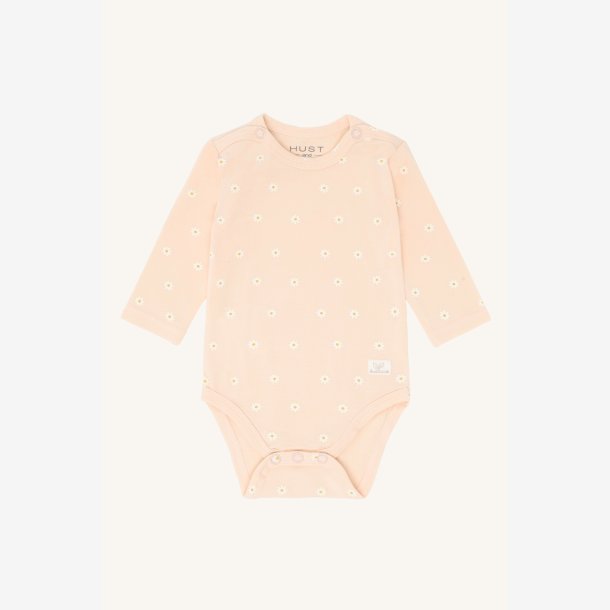 Hust &amp; Claire - Bodystock m. Sm� Blomster - Lyser�d