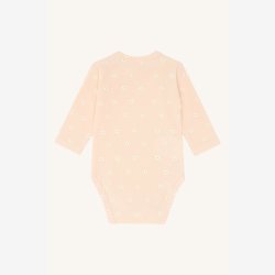 Hust &amp; Claire - Bodystock m. Sm� Blomster - Lyser�d