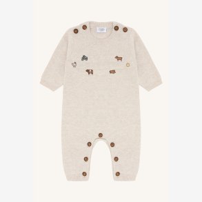 Hust & Claire - Strikdragt m. Bondeg�rdsdyr - 100% Bomuld