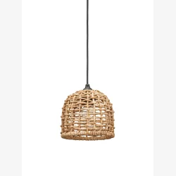 Loftlampe Cebu Natur Flet 17 cm. 