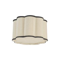 PR HOME - Judy Loftlampe, Natur/Sort, 35cm.