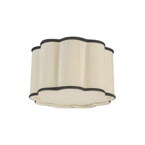 PR HOME - Judy Loftlampe, Natur/Sort, 35cm.