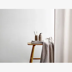 S�dahl - Comfort Badeforh�ng 180x200cm Beige 50%(RECY)/50%(Virgin)Polyester